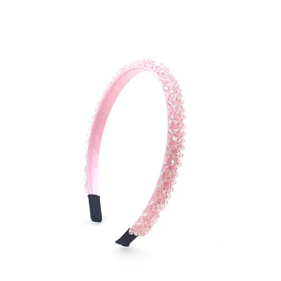 AL000235 Luxury Rhinestone Crystal Diamond Hair Hoop For Women - Image 7