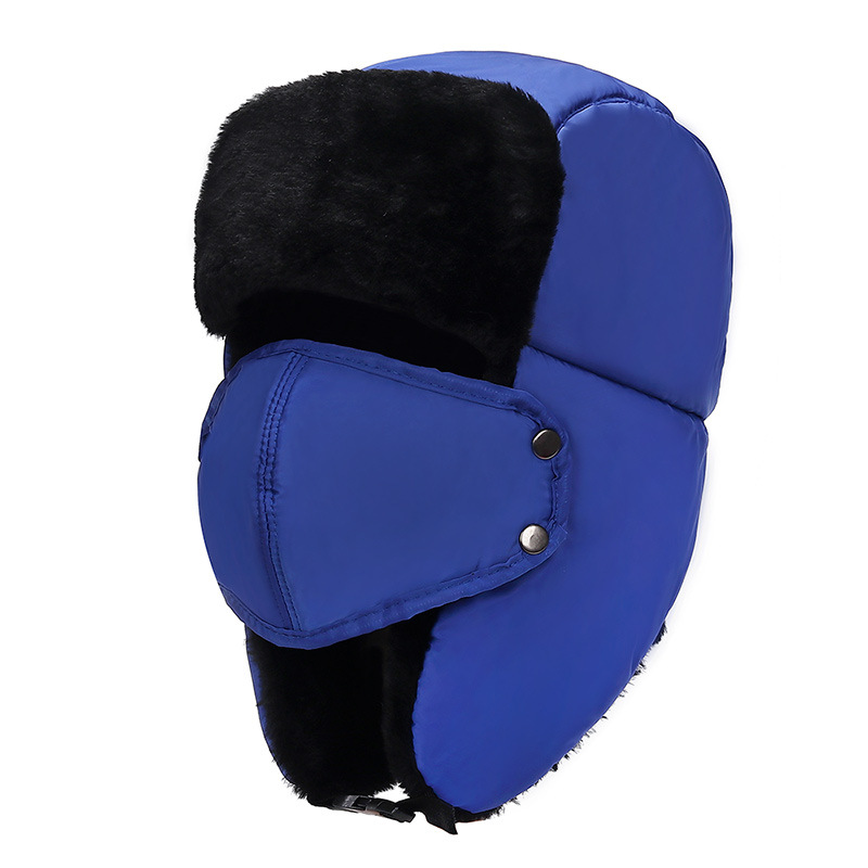 AL001180 ALLCH Women Winter Trapper Hat with Mask Ear Flaps - Image 7