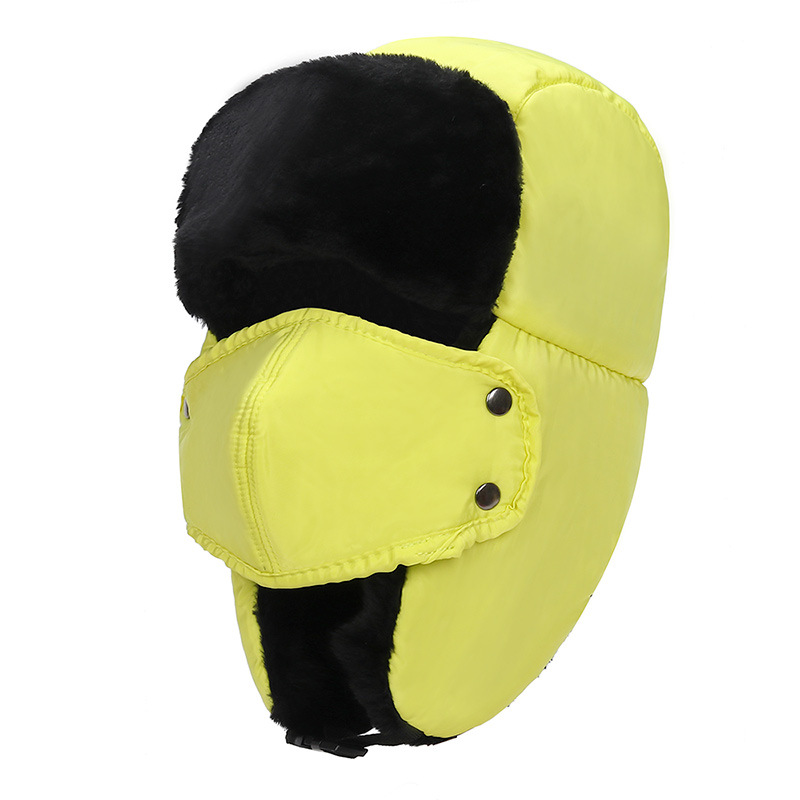 AL001180 ALLCH Women Winter Trapper Hat with Mask Ear Flaps - Image 8