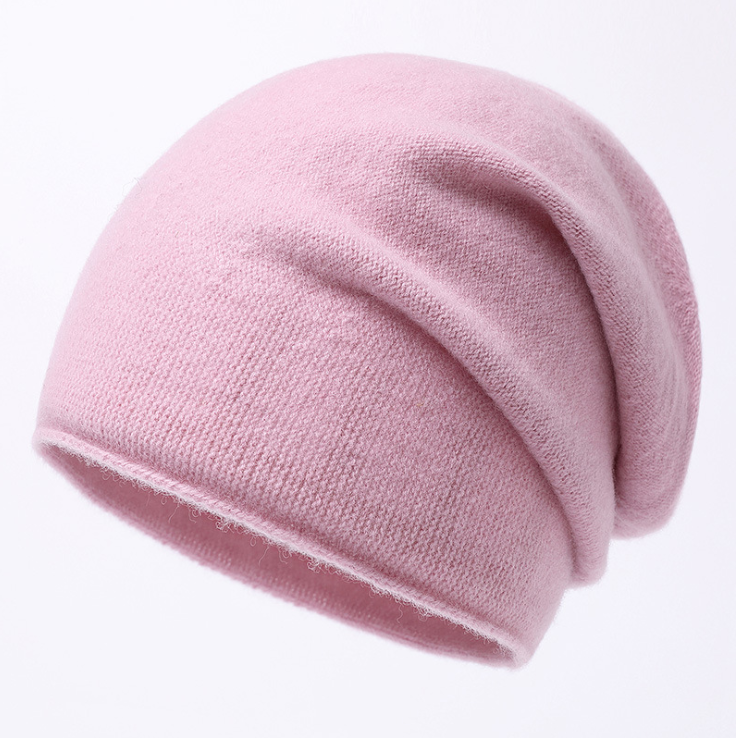 AL000421 Breathable Curly Hair Girls Winter Hat - Image 2