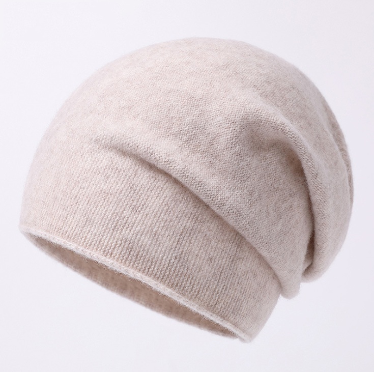 AL000421 Breathable Curly Hair Girls Winter Hat - Image 4