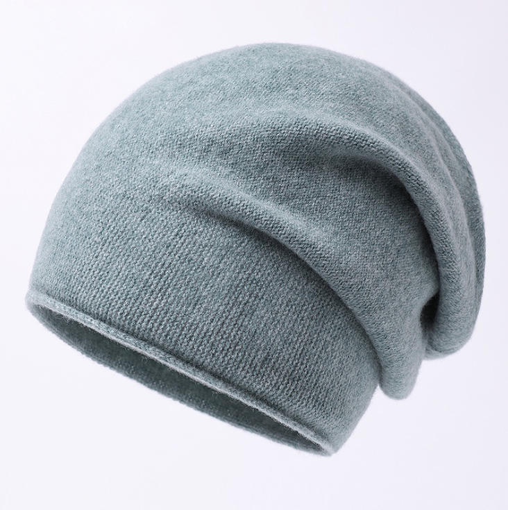 AL000421 Breathable Curly Hair Girls Winter Hat - Image 5