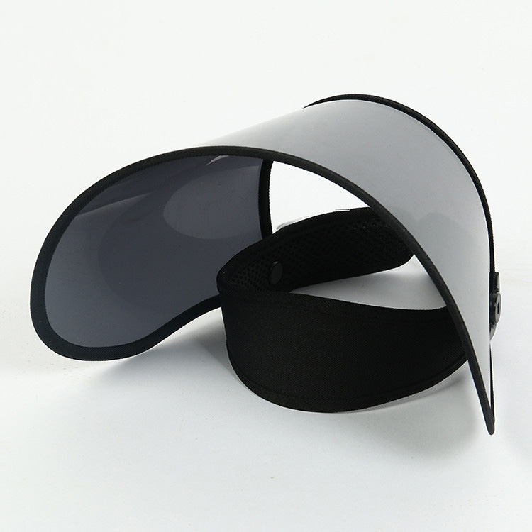 AL000316 ALLCH Women Plastic Big Brim Sun Visor Hat - Image 4