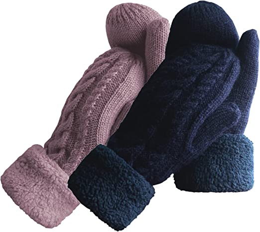 AL001220 ALLCH Women's Winter Gloves Warm Lining Mittens - Image 7