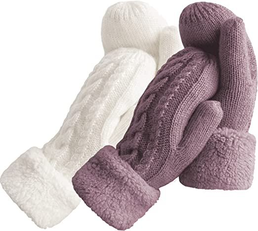 AL001220 ALLCH Women's Winter Gloves Warm Lining Mittens - Image 2