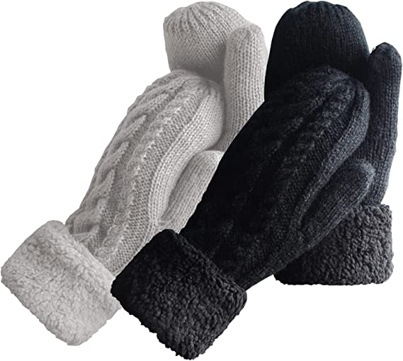 AL001220 ALLCH Women's Winter Gloves Warm Lining Mittens - Image 3