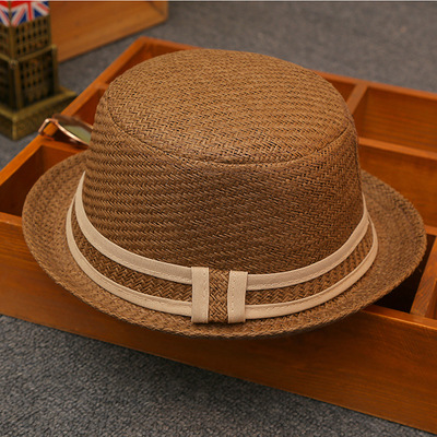 AL001450 ALLCH Boy's Fedora Paper Hat For Summer - Image 3