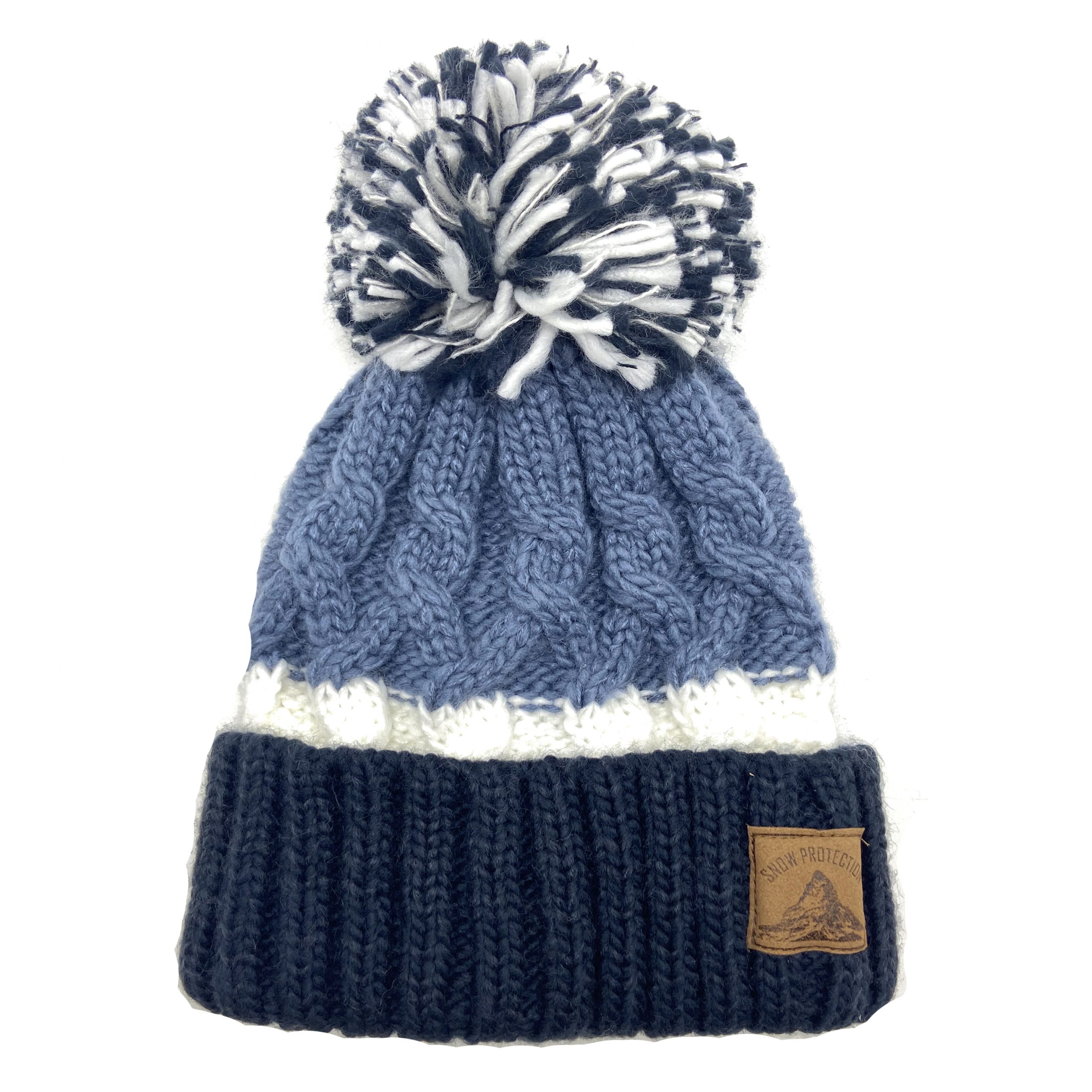 AWRC-231511 ALLCH Boy's Cable Knit Beanie Hat