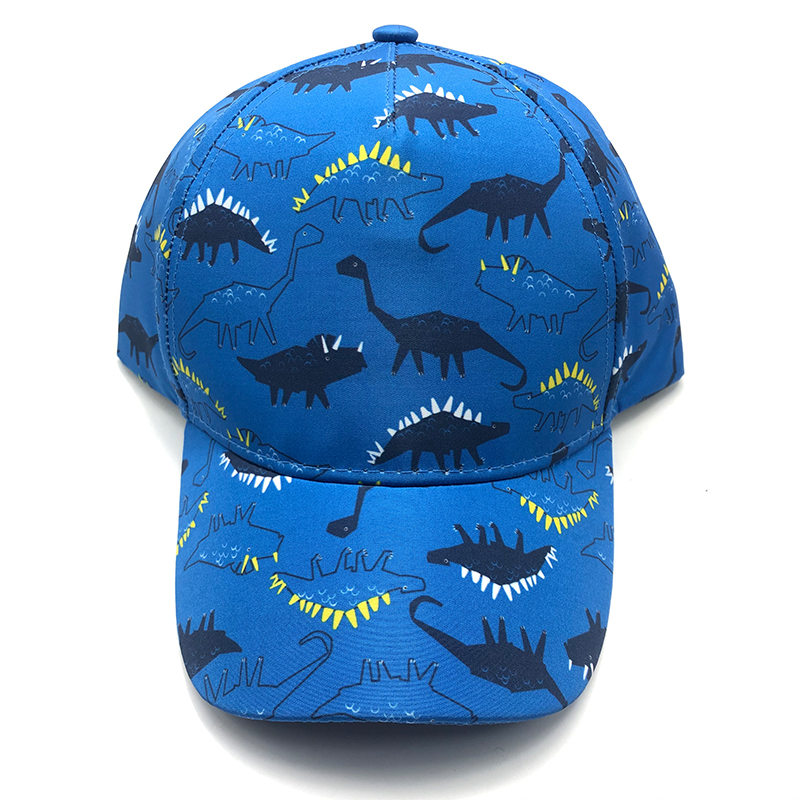 AL000418 Allch Kids Toddler Dinosaur Snap Back Baseball Cap