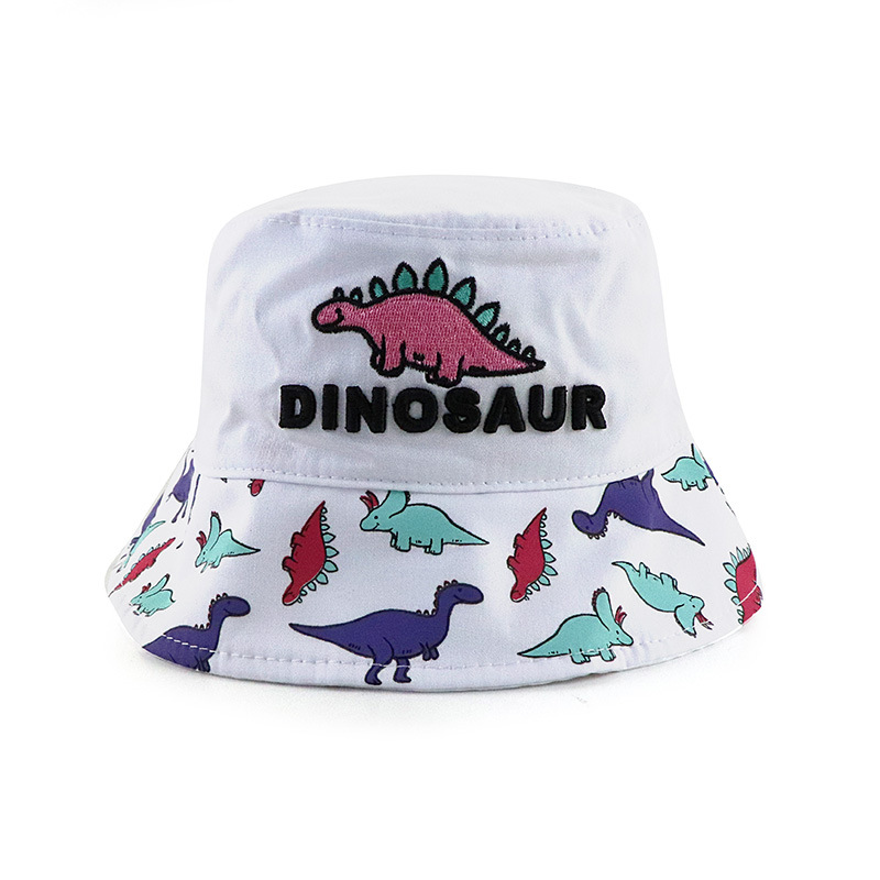 AL001433 ALLCH Boys Dinosaur Print Summer Hat - Image 6