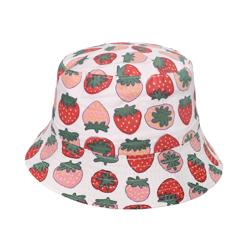 AL001391 ALLCH Girl‘s Cute Print Beach Hat - Image 8