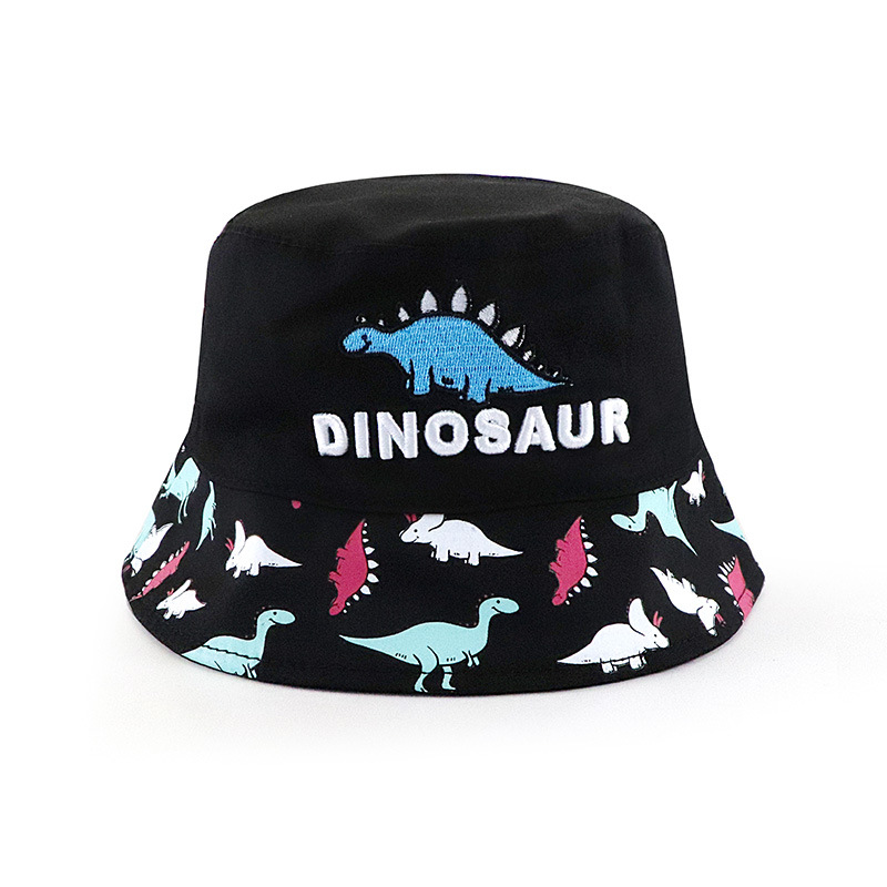 AL001433 ALLCH Boys Dinosaur Print Summer Hat - Image 3