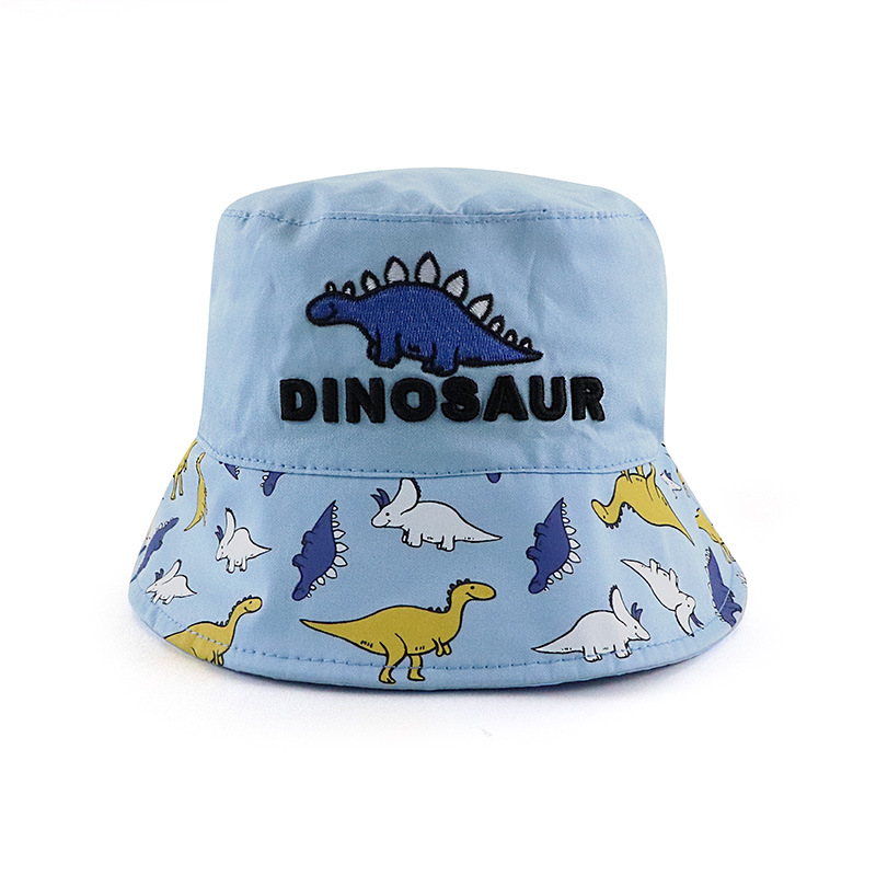 AL001433 ALLCH Boys Dinosaur Print Summer Hat - Image 4