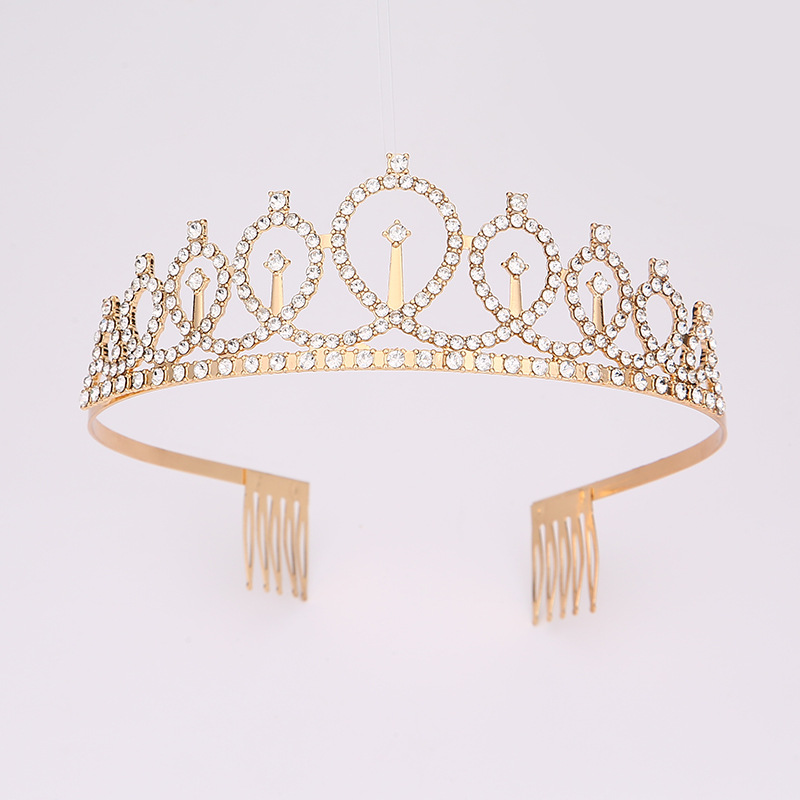 AL001515 ALLCH Bridal Luxury Crystal Wedding Crown - Image 3