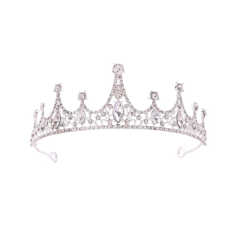 AL001508 ALLCH Wedding Bridal Bridesmaid Tiara Crown - Image 5