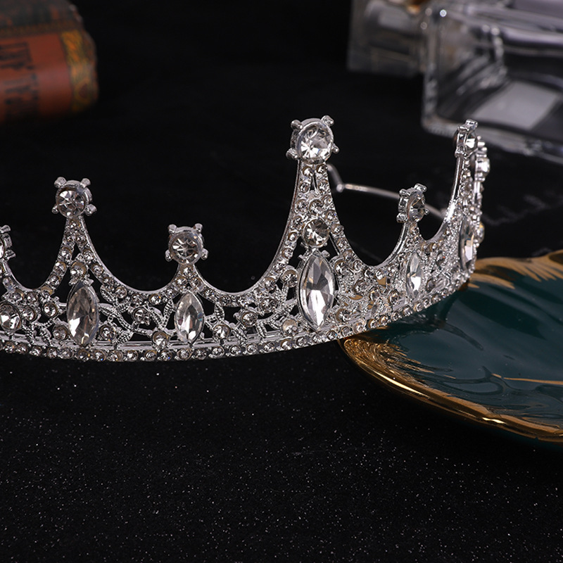 AL001508 ALLCH Wedding Bridal Bridesmaid Tiara Crown - Image 6