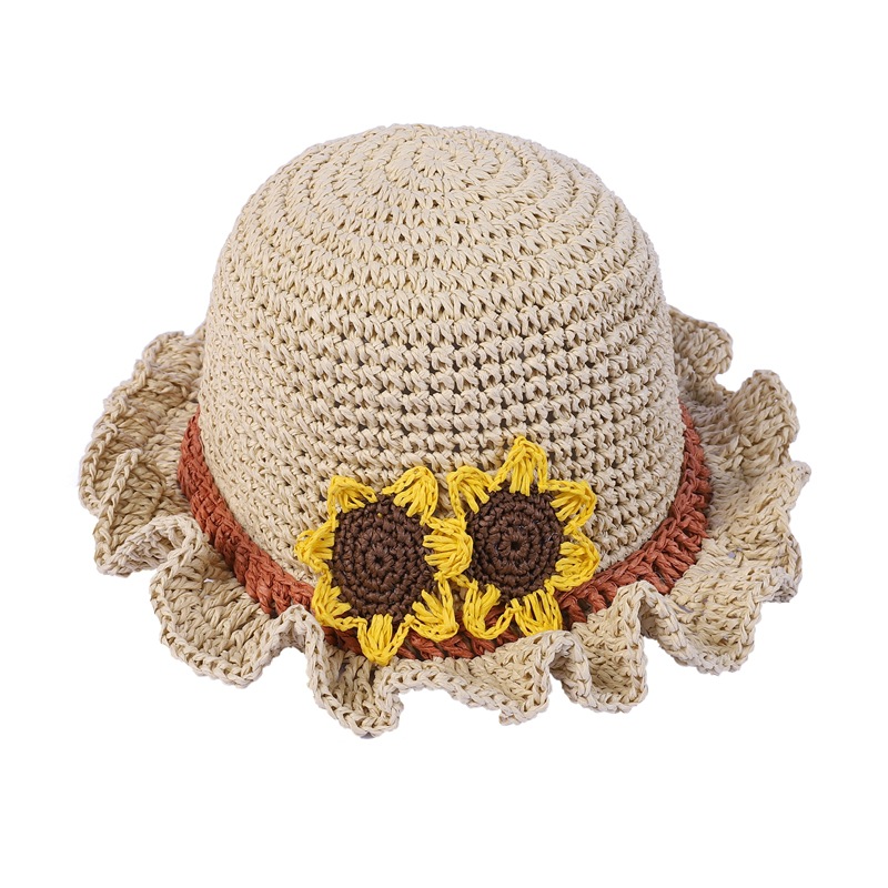 AL001324 ALLCH Girl‘s Crochet Bucket Hat - Image 10