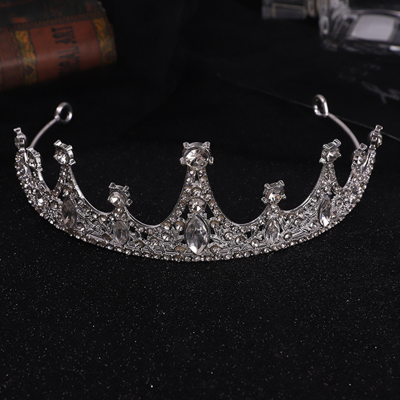 AL001508 ALLCH Wedding Bridal Bridesmaid Tiara Crown - Image 2