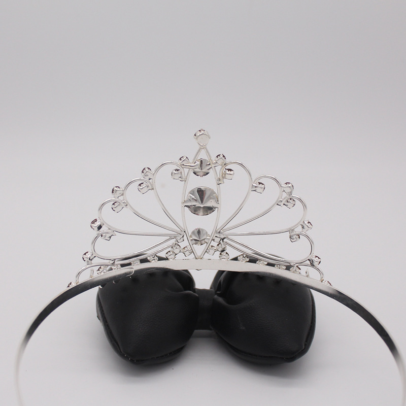 AL001512 ALLCH Tiara Bridal Rhinestone Crown - Image 2