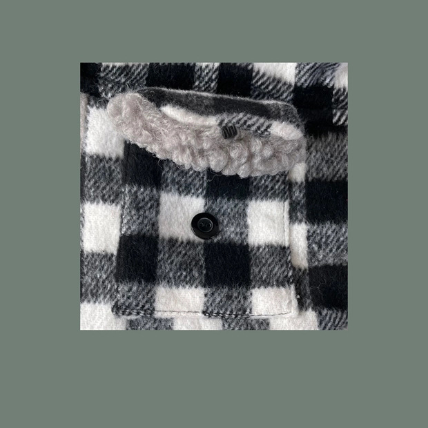 AL001193 ALLCH Ushanka Trooper Hats Unisex Plaid Trooper Hats Women's - Image 6