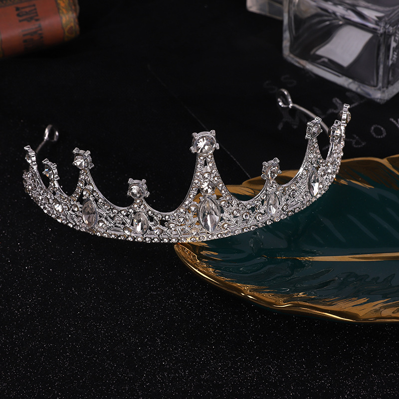 AL001508 ALLCH Wedding Bridal Bridesmaid Tiara Crown - Image 3