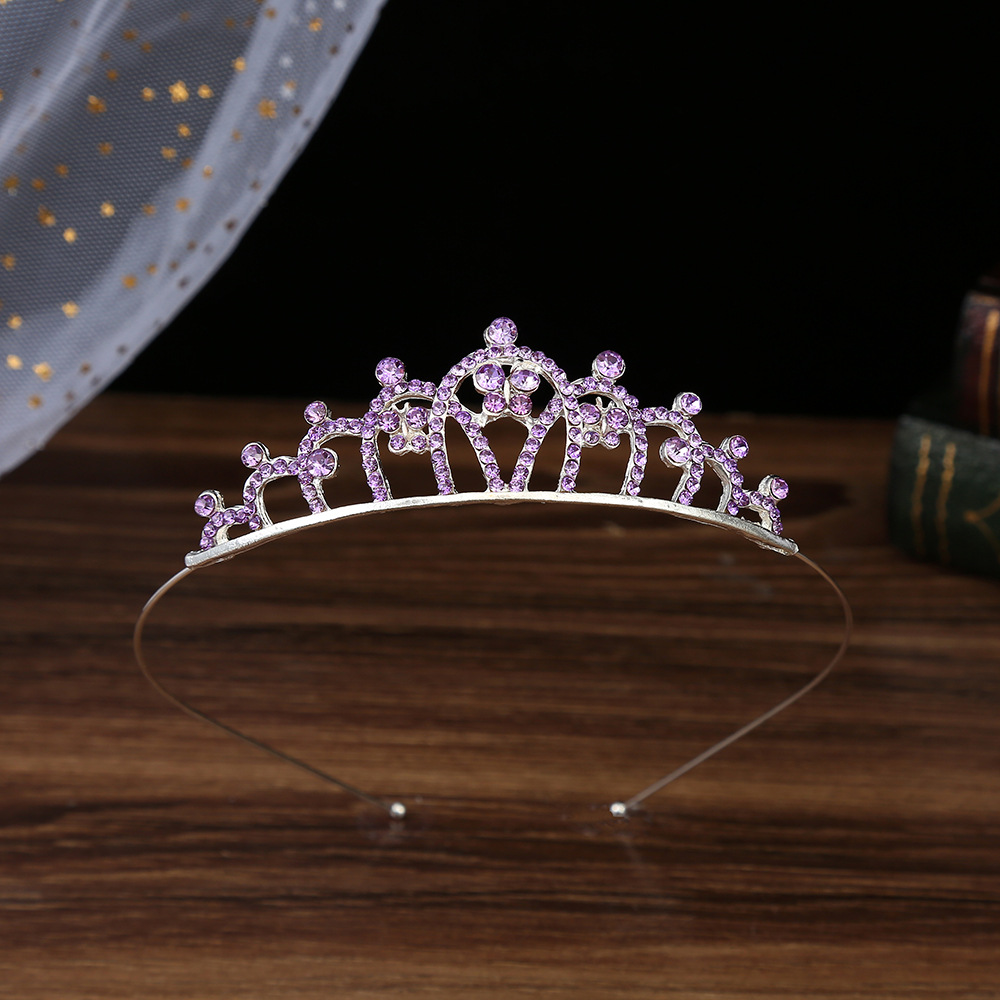AL001511 ALLCH Crystal Pearl Tiaras Crown - Image 4