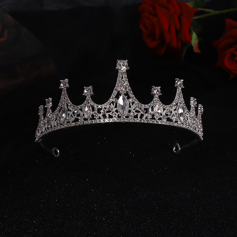 AL001508 ALLCH Wedding Bridal Bridesmaid Tiara Crown - Image 4