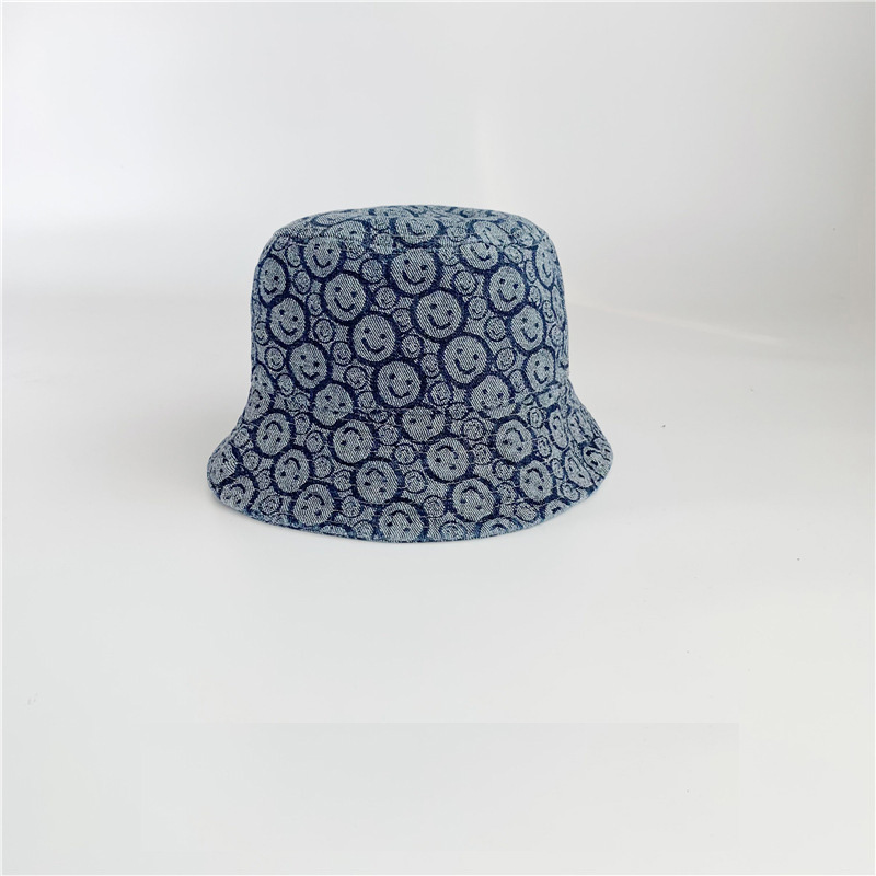AL001322 ALLCH Girl‘s Smile Denim Fisherman Hat - Image 7