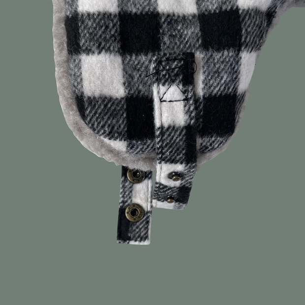 AL001193 ALLCH Ushanka Trooper Hats Unisex Plaid Trooper Hats Women's - Image 8