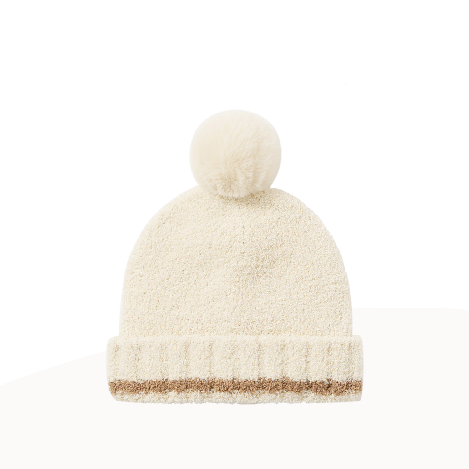 AL001342 ALLCH Baby Toddlers Winter Stripe Soft Beanie with Cotton Lining - Image 2