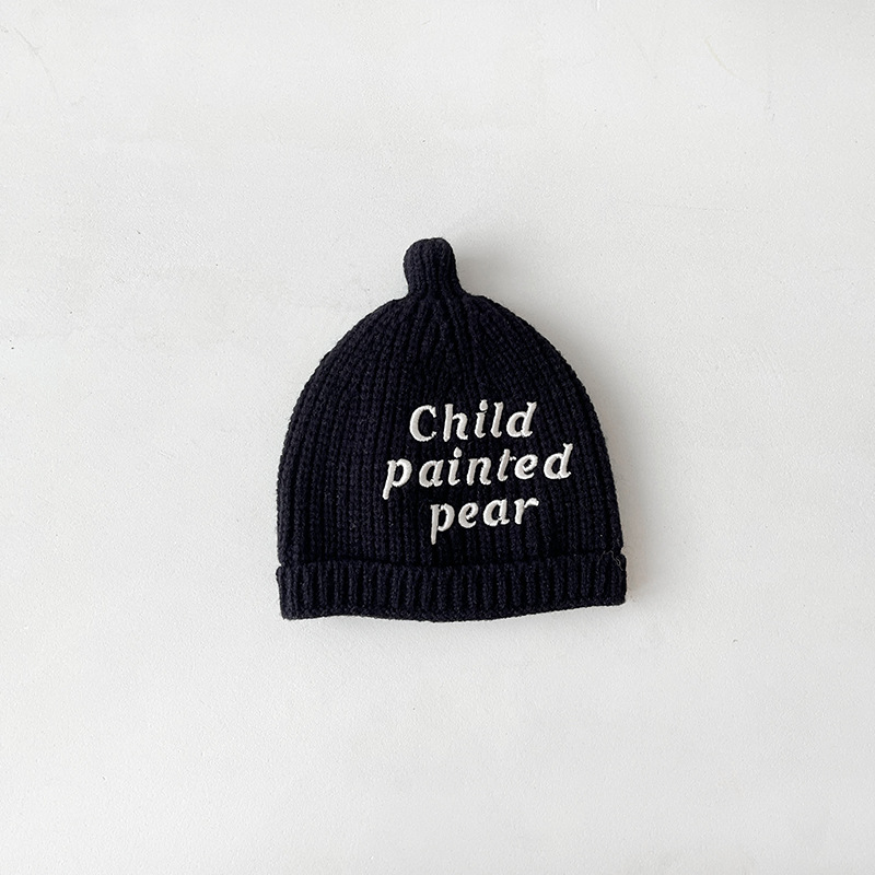 AL001356 ALLCH Baby Toddlers Winter Soft Embroidery Beanie - Image 2