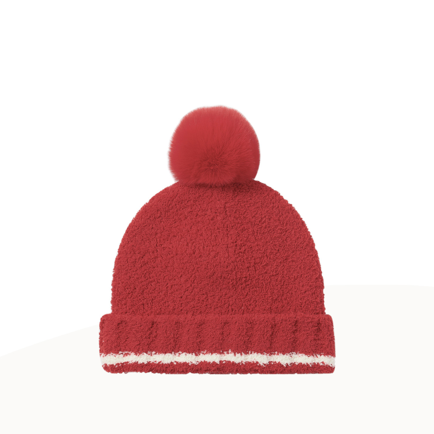 AL001342 ALLCH Baby Toddlers Winter Stripe Soft Beanie with Cotton Lining - Image 3