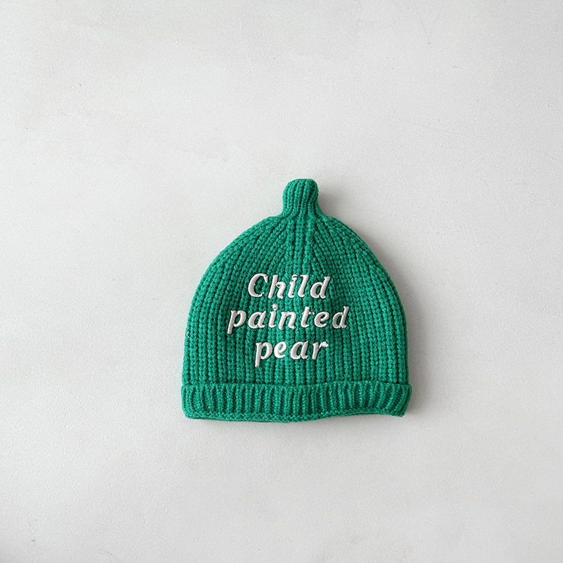 AL001356 ALLCH Baby Toddlers Winter Soft Embroidery Beanie - Image 3