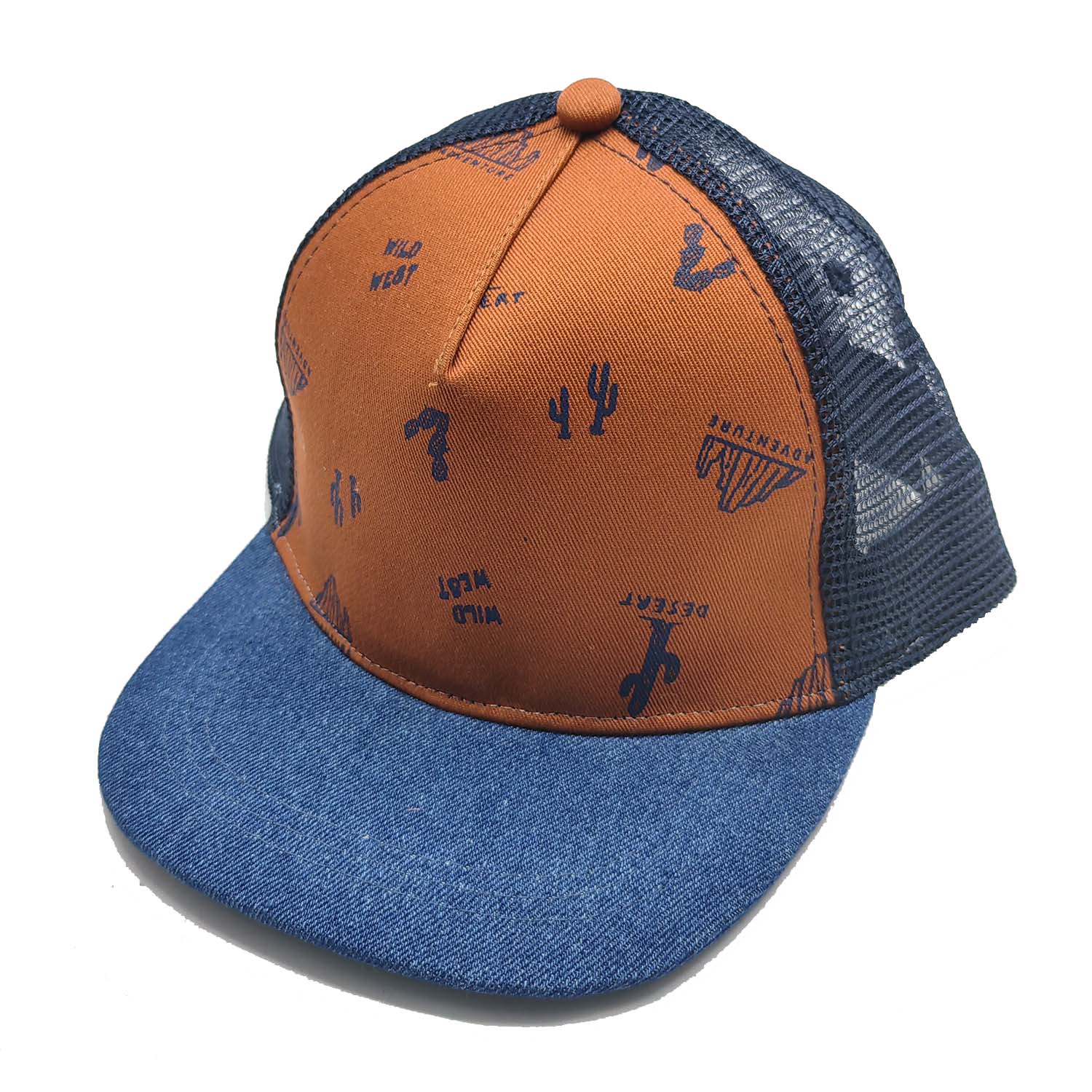 TGA9719 Allch Toddler Snapback Baseball Cap Slogan Print Kids Snapback Hat For Baby