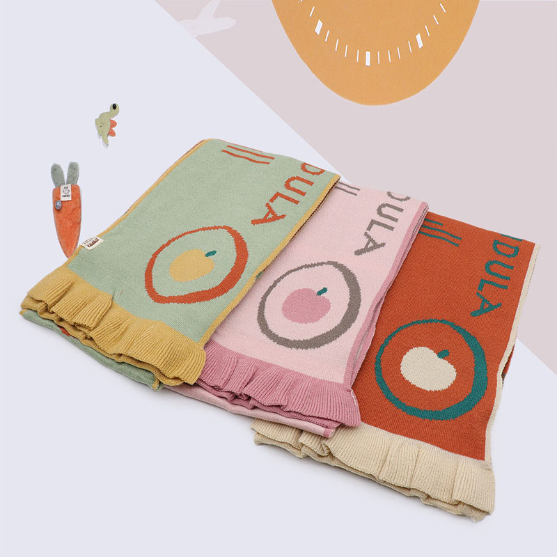 FS001406 ALLCH Little Apple Scarf