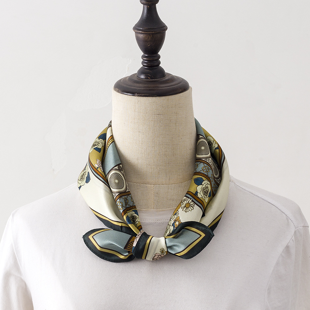 FS001375 ALLCH Satin Silk Scarf - Image 3