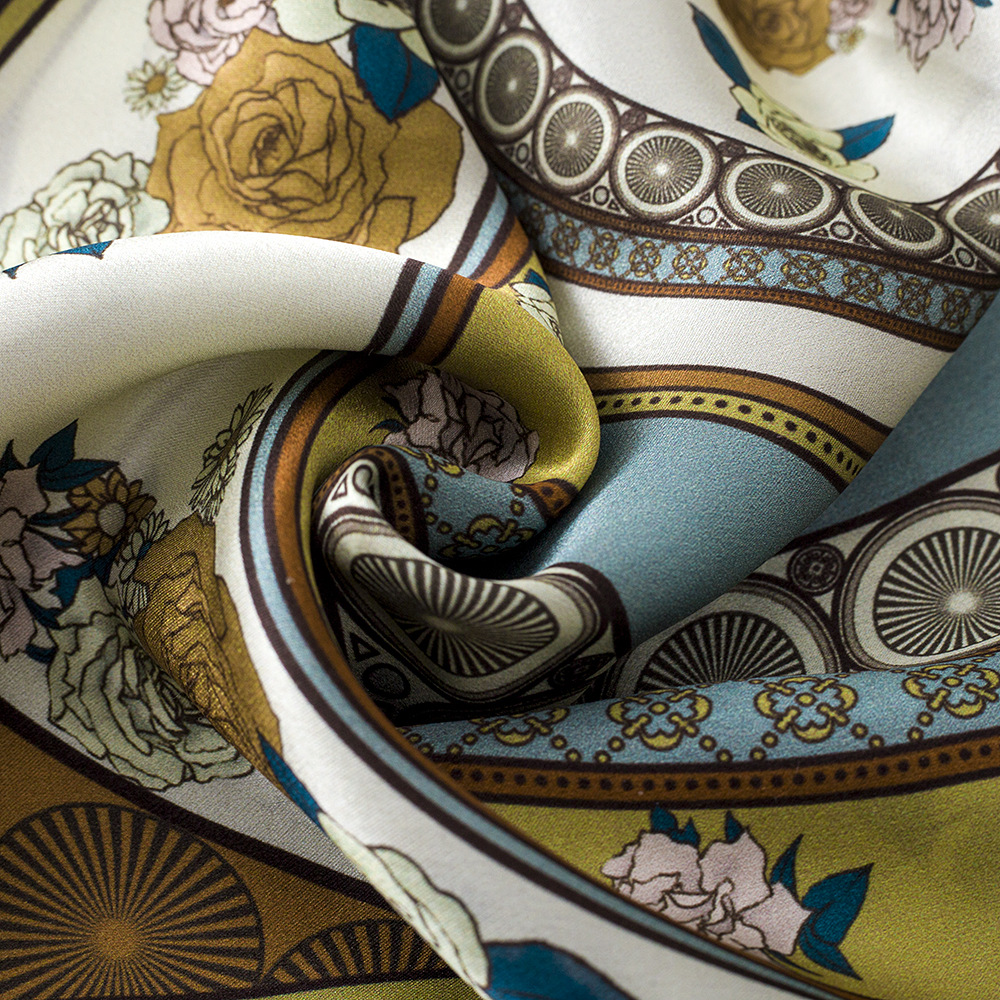 FS001375 ALLCH Satin Silk Scarf - Image 2