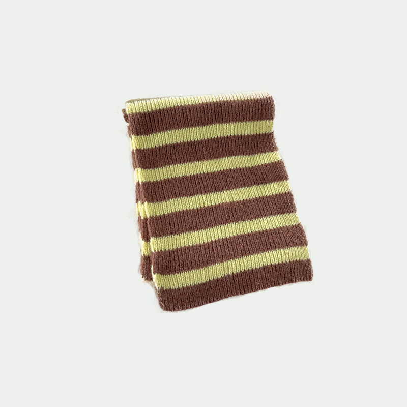 FS001388 ALLCH Premium Long Soft Striped Scarf - Image 4