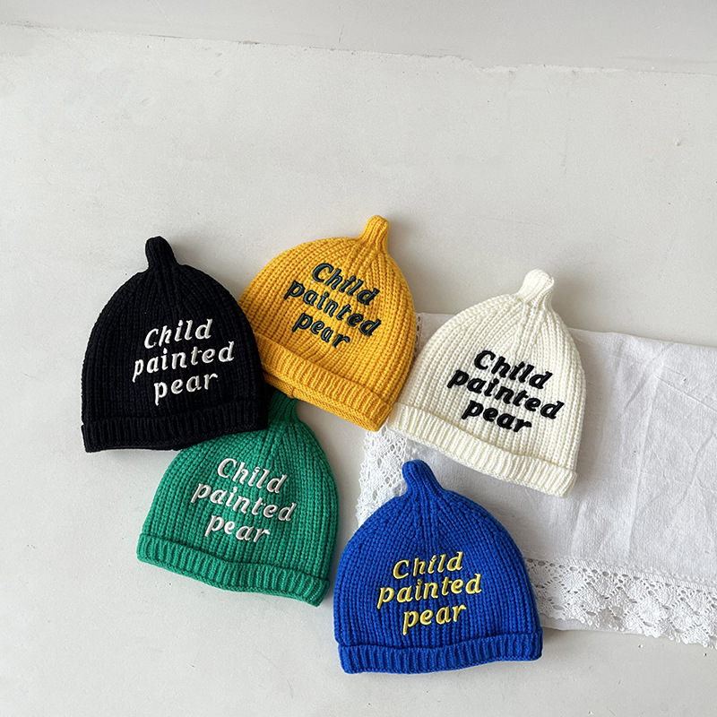 AL001356 ALLCH Baby Toddlers Winter Soft Embroidery Beanie - Image 7