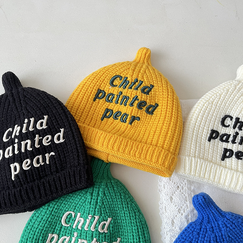 AL001356 ALLCH Baby Toddlers Winter Soft Embroidery Beanie - Image 8