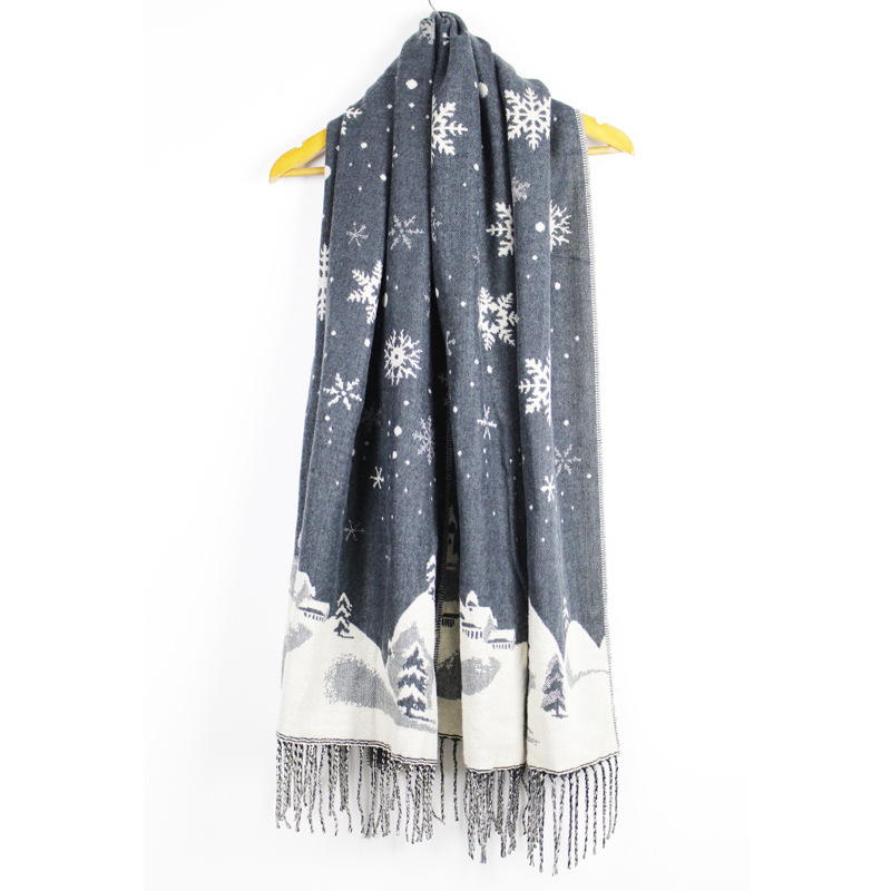 FS001241 ALLCH Cape Snow Fawn Shawl - Image 3