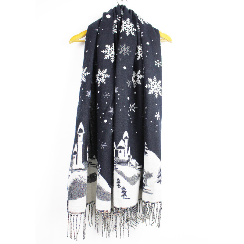 FS001241 ALLCH Cape Snow Fawn Shawl - Image 5