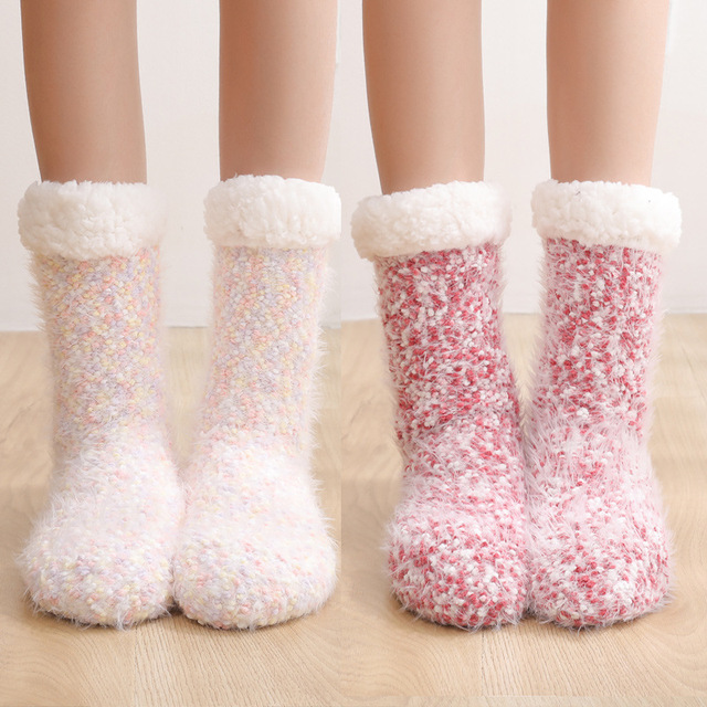 Ladies Thick Heavy Fuzzy Socks - Image 10