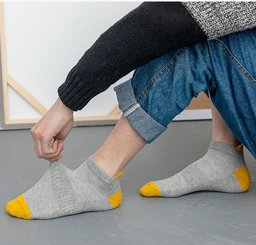 Ankle Running Socks Low Cut Cushioned Athletic Sports Socks
