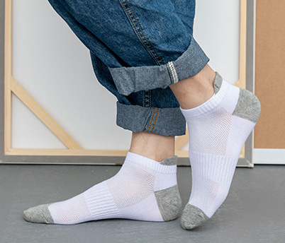 Ankle Running Socks Low Cut Cushioned Athletic Sports Socks - Image 3