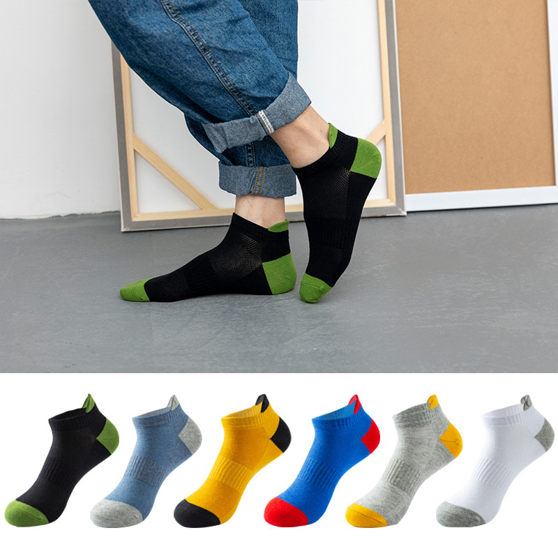 Ankle Running Socks Low Cut Cushioned Athletic Sports Socks - Image 2