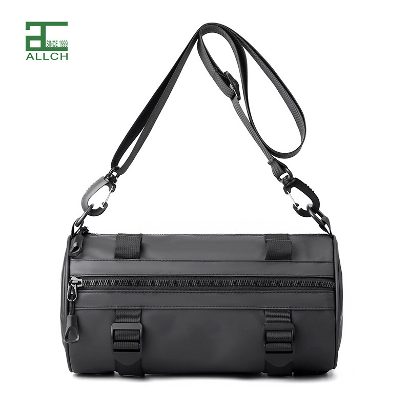 AL001713 ALLCH Bucket Bag For Men Crossbody Bag Waterproof Outdoor Cylinder Bagb