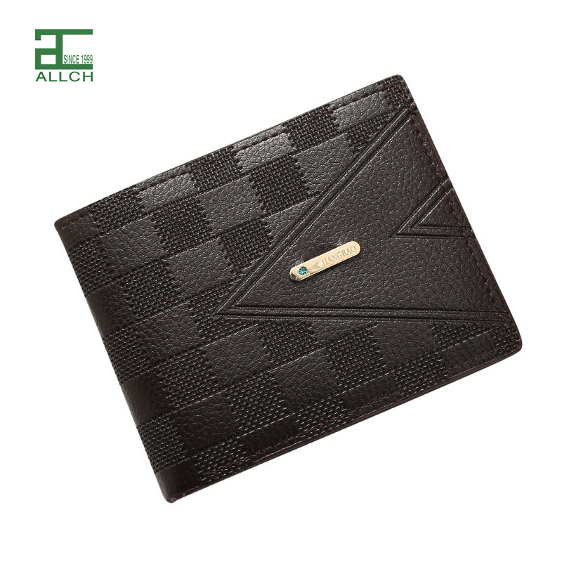 AL001715 ALLCH Men's Extra Capacity Slim Bifold Wallet With Multiple Card Slots