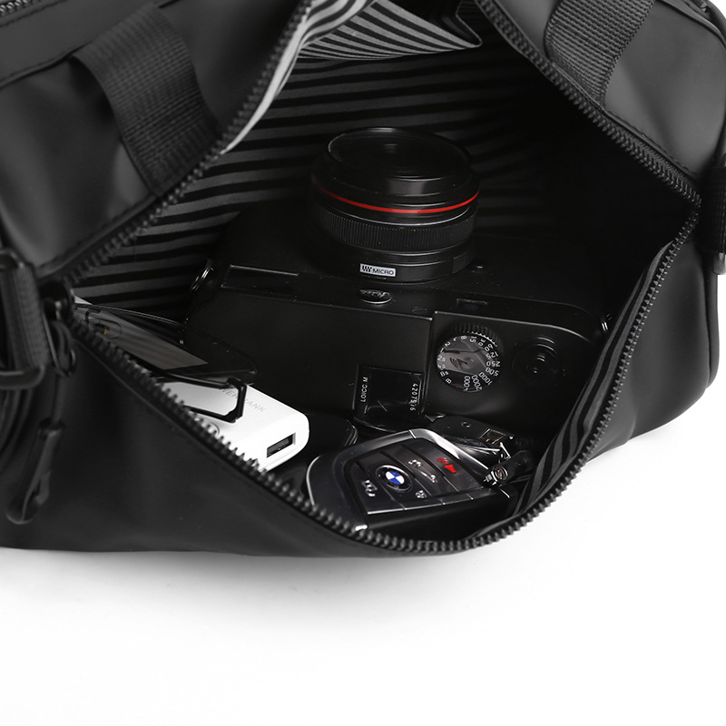 AL001713 ALLCH Bucket Bag For Men Crossbody Bag Waterproof Outdoor Cylinder Bagb - Image 2
