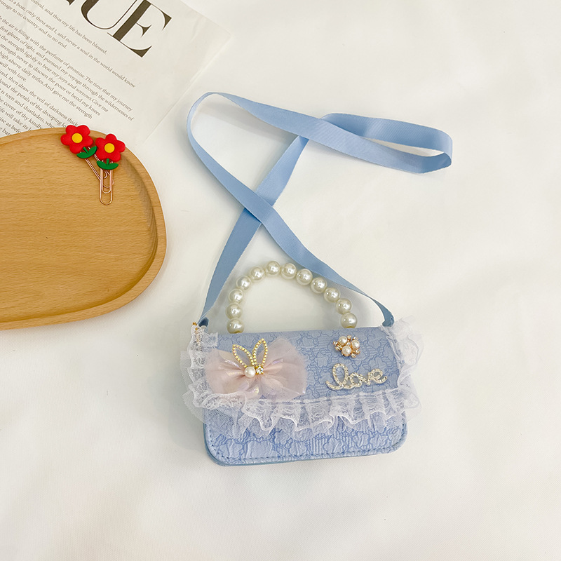 AL001742 ALLCH Girls' Shoulder Bag Princess Bag New Children's Bag Cartoon Cute Handbag - Image 3